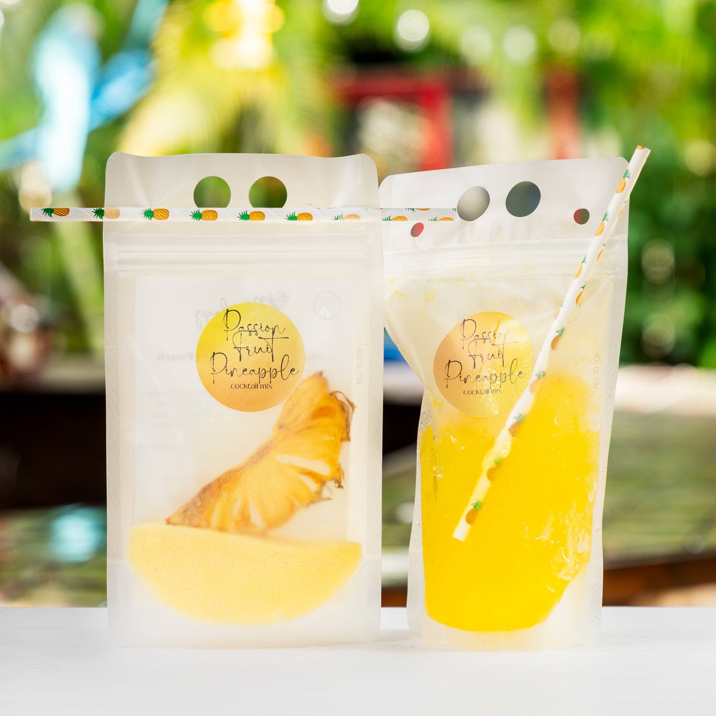 Slush Cocktail Pouches: Skinny Raspberry Lemonade
