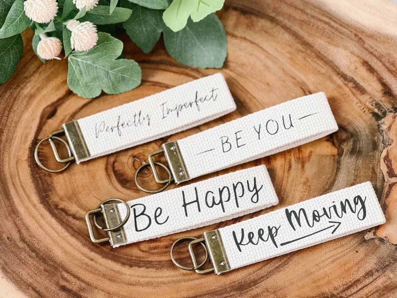 Canvas Wristlet Keychain: Made for More