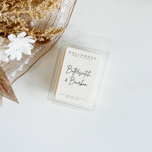BUTTERSCOTCH & BOURBON | FALL | WAX MELT