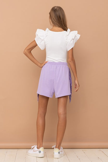 Shoulder Puff body suit