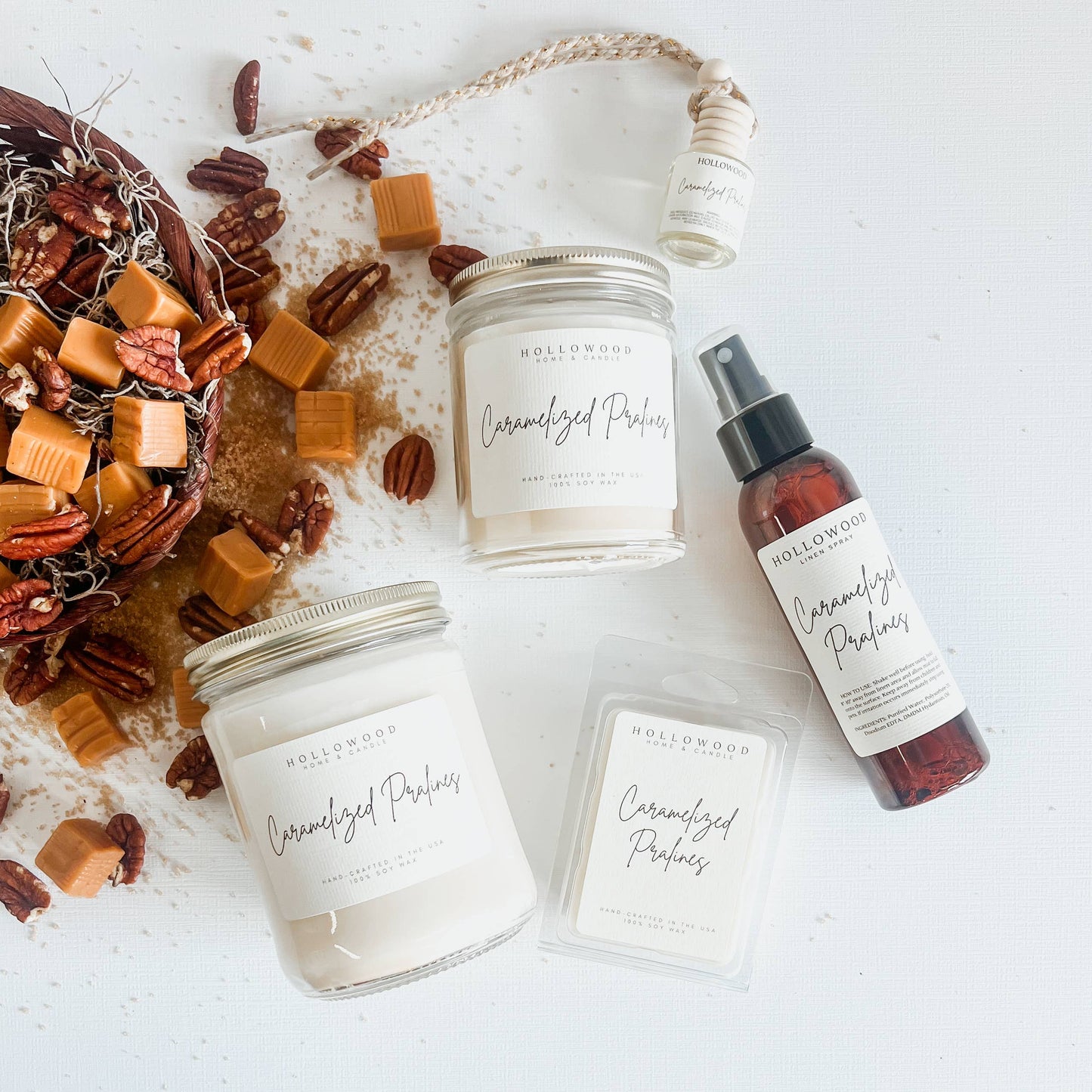 CARAMELIZED PRALINES | FALL | WAX MELT