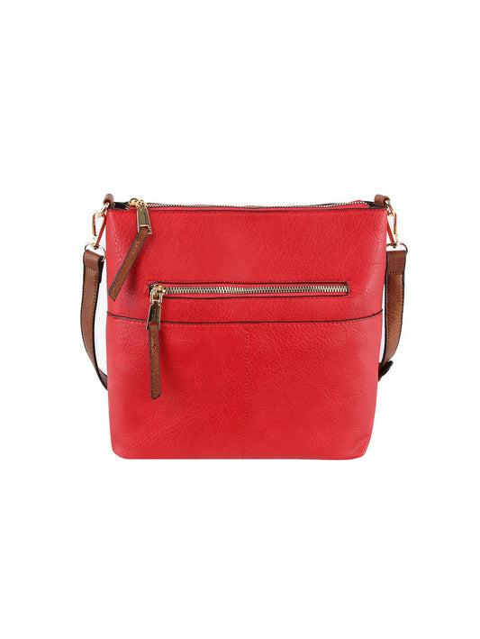 LQF038Z Fashion Crossbody Bag: Red
