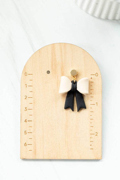 18K Preppy Bow Dangles