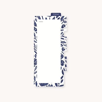 Porcelain Floral Dry Erase Planner Dashboard
