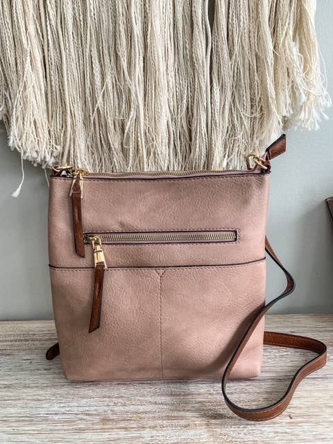 LQF038Z Fashion Crossbody Bag: Red