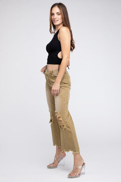 Distressed Vintage Jeans