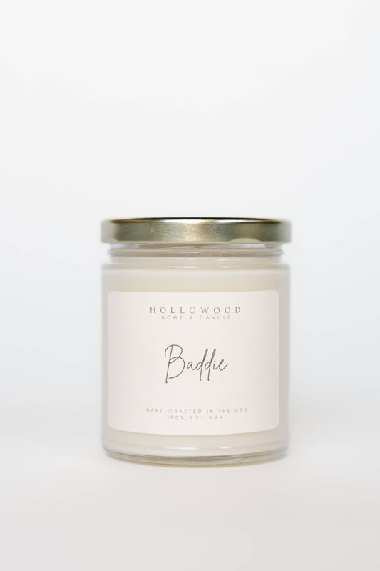 BADDIE | SUMMER | 8OZ CANDLE: 8 OZ CANDLE