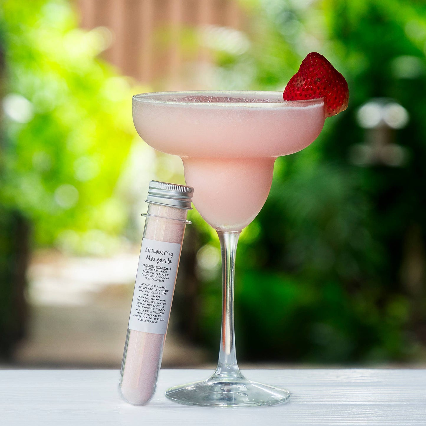 Cocktail Mix Shots: Pomegranate Prosecco Smash