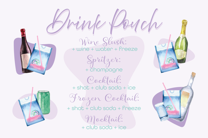 Slush Cocktail Pouches: Love Potion #9