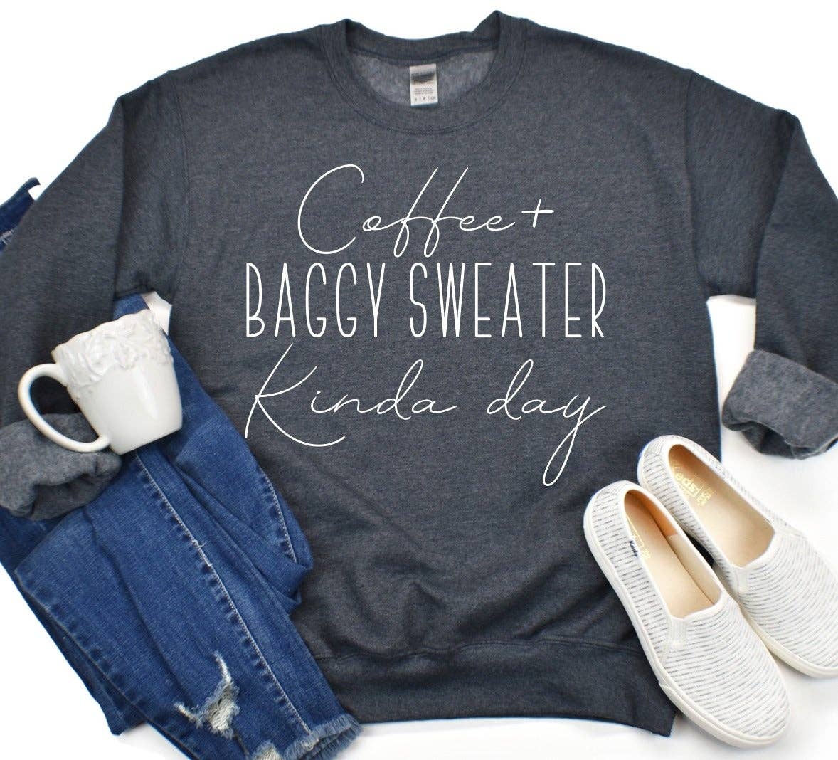 Coffee + Baggy Sweater Kinda Day ☕️: S