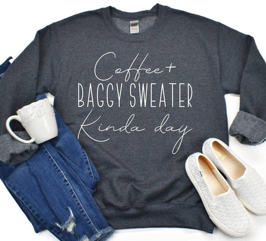 Coffee + Baggy Sweater Kinda Day ☕️: S