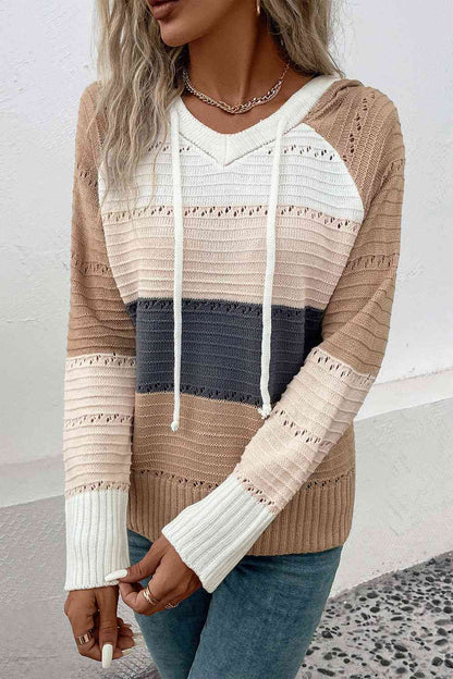 Keeping It Simple Hooded Sweater