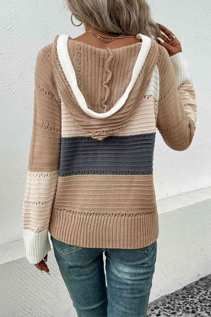 Keeping It Simple Hooded Sweater