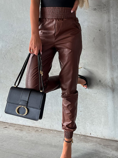 Top of the World Leather joggers