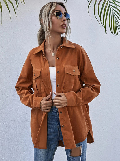 A Must Corduroy Shacket