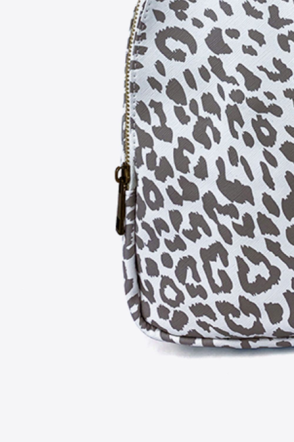 Printed Leather Sling Bag