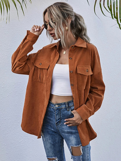 A Must Corduroy Shacket