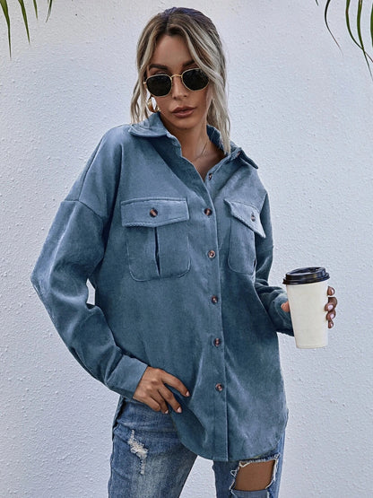 A Must Corduroy Shacket
