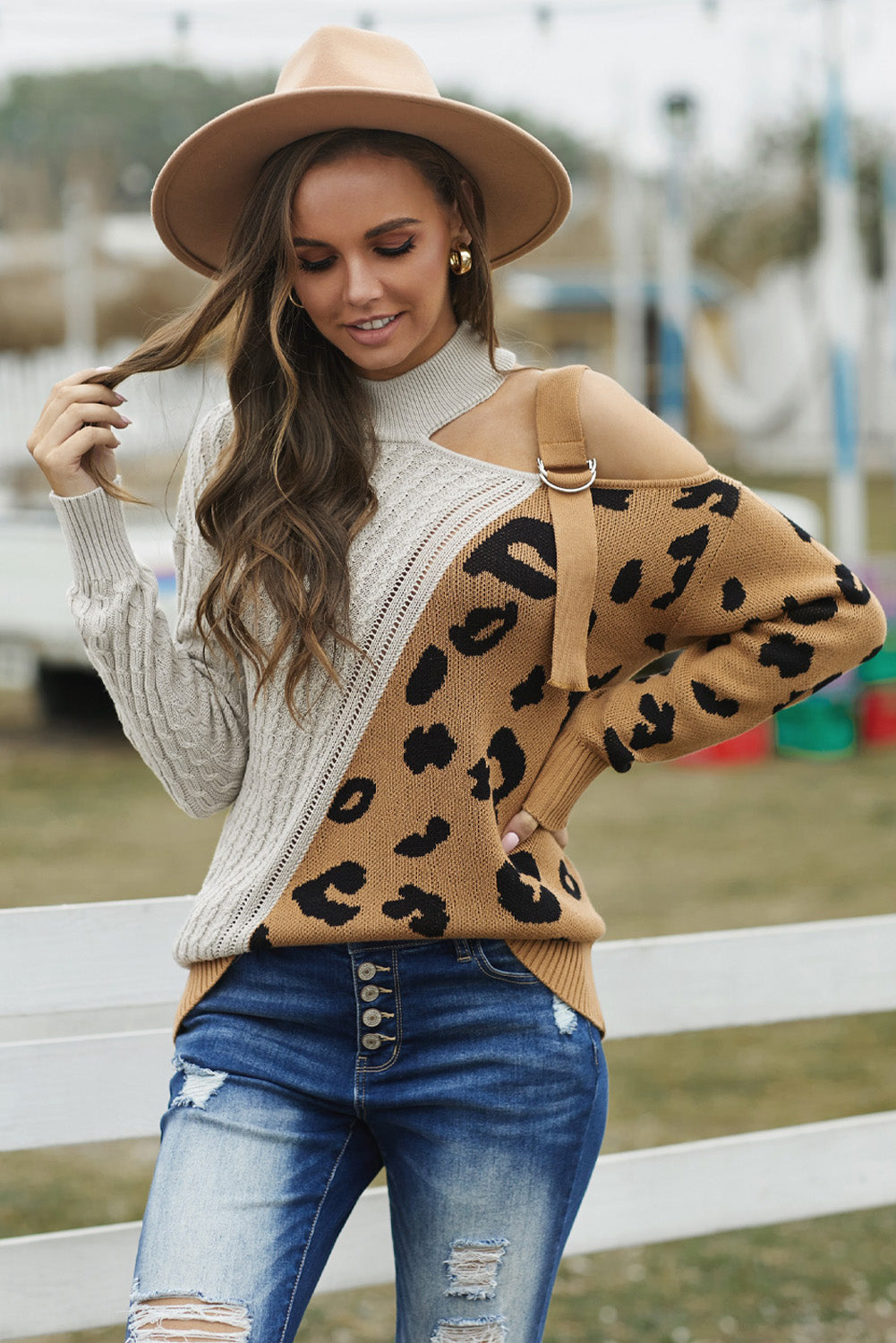 Online only Wild side Sweater