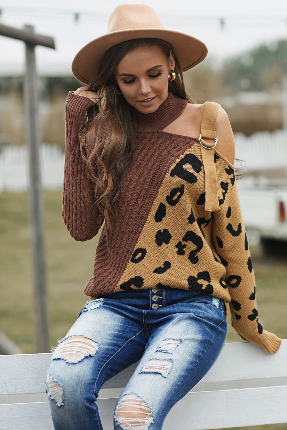 Online only Wild side Sweater