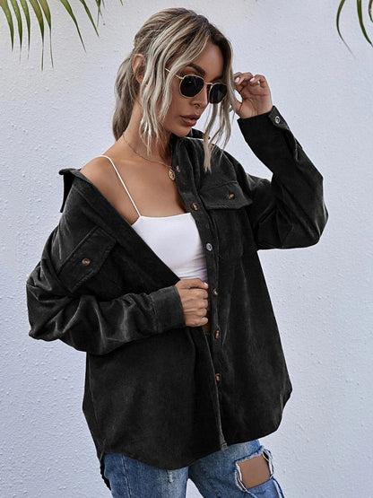 A Must Corduroy Shacket